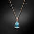 Комплект "Venēra II (Aquamarine)" с кристаллами Swarovski™